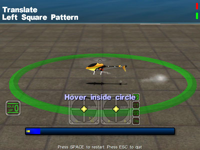 Helicopter course: Hover